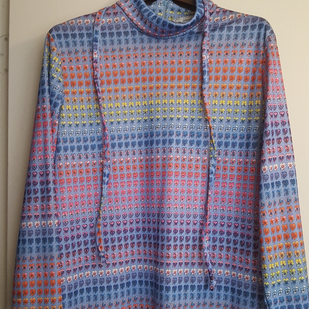 Vintage 60's/70's mockneck tunic